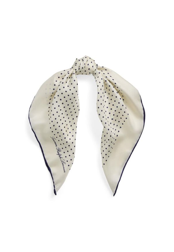 Lauren Ralph Lauren - LAUREN RALPH LAUREN Chusta 454961462001 Écru. Materiał: materiał, jedwab