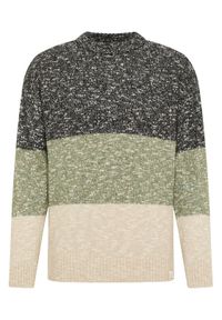 Mustang Sweter Elwood 1016851 Kolorowy Regular Fit. Materiał: bawełna. Wzór: kolorowy