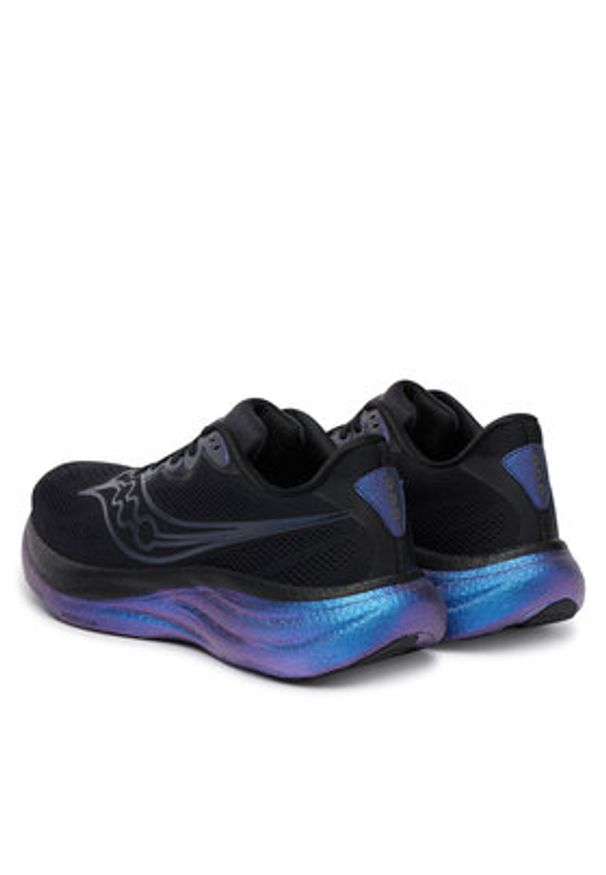 Saucony Buty do biegania Ride 19 S21055 Czarny. Kolor: czarny. Materiał: materiał