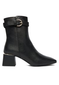 Aigner Botki 1252300 Czarny. Kolor: czarny. Materiał: skóra