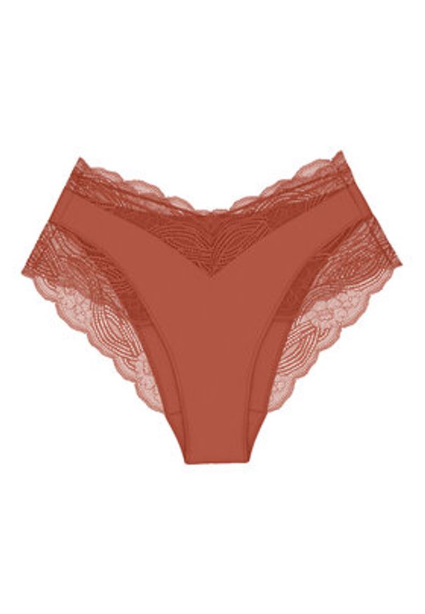 Triumph Figi klasyczne Lift Smart Bandeau Maxi EX 10215945 Pomarańczowy. Kolor: pomarańczowy. Materiał: syntetyk