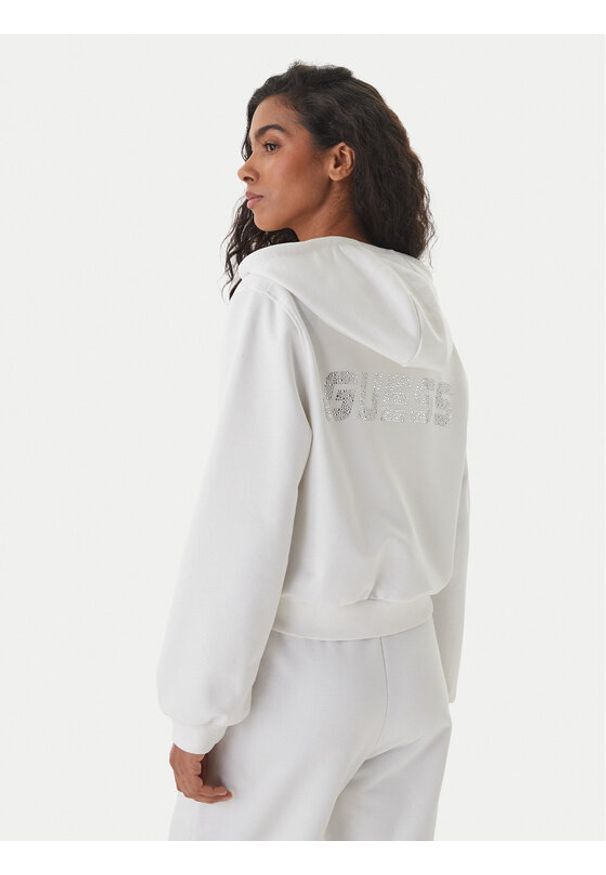 Guess Bluza V6GQ15 K3093 Biały Regular Fit. Kolor: biały. Materiał: syntetyk
