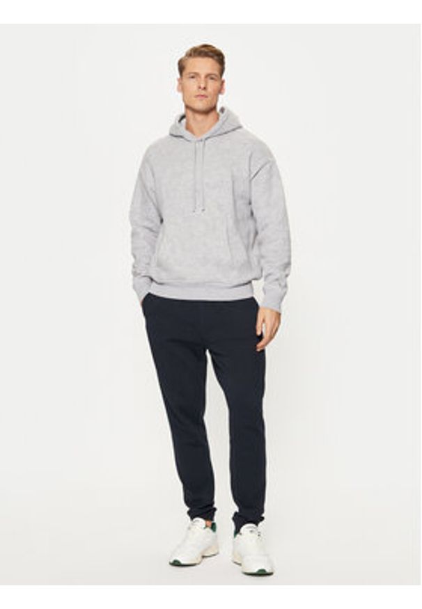 Lacoste Bluza SH3599 Szary Relaxed Fit. Kolor: szary. Materiał: bawełna