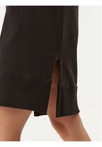 Calvin Klein Jeans Sukienka dzianinowa J20J220360 Czarny Relaxed Fit. Kolor: czarny. Materiał: dzianina, bawełna