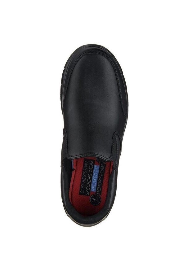 skechers - Adidasy Skechers Flex Advantage Sr-br, Mężczyźni. Kolor: czarny. Materiał: materiał, syntetyk