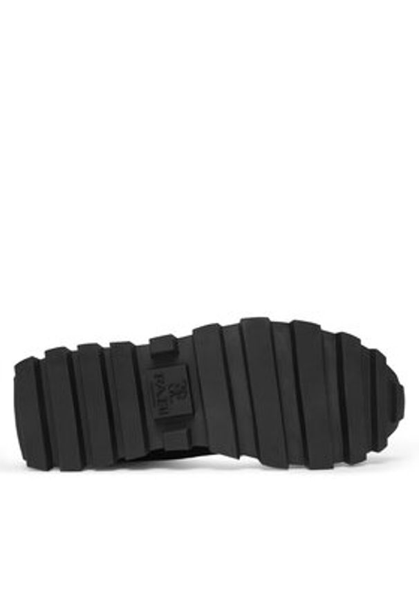 Fabi Sneakersy FU1406.BM0CO275P48N Czarny. Kolor: czarny. Materiał: skóra