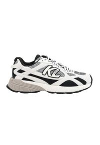 Karl Lagerfeld - KARL LAGERFELD Białe sneakersy męskie ORION Sidetrim Mix Lo, Rozmiar 43. Kolor: biały