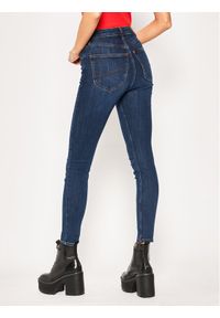 Lee Jeansy Super Skinny Fit Ivy L32EMOHW Granatowy Super Skinny Fit. Kolor: niebieski. Materiał: jeans #5