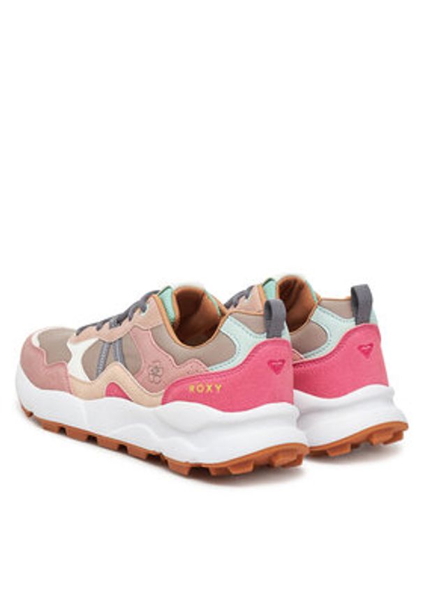 Roxy Sneakersy V12-911 Różowy. Kolor: różowy. Materiał: materiał