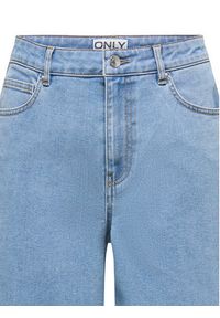 only - ONLY Szorty jeansowe Frida 15360438 Niebieski Regular Fit. Kolor: niebieski. Materiał: bawełna #4