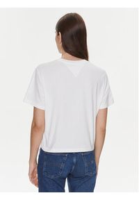 Tommy Jeans T-Shirt Graphic DW0DW17365 Biały Boxy Fit. Kolor: biały. Materiał: bawełna #5