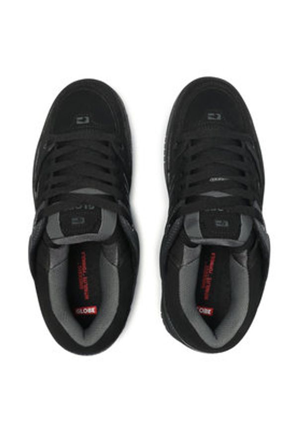 Globe Sneakersy Fusion GBFUS Czarny. Kolor: czarny. Materiał: nubuk, skóra