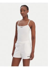 Guess Top E6GP02 J1314 Biały Regular Fit. Kolor: biały. Materiał: bawełna #1