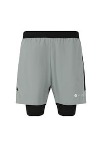 VIRTUS - Krótkie rozkładane 2 w 1 Virtus Dylan. Kolor: szary, czarny, wielokolorowy. Długość: krótkie. Sezon: lato #1