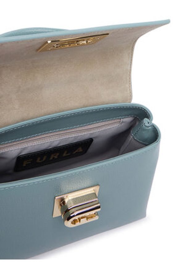 Furla Torebka 1927 Mini WB00109 ARE000 BG 4896S Niebieski jasny. Kolor: niebieski. Materiał: skórzane