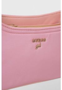 Guess torebka Girl kolor różowy. Kolor: różowy. Rodzaj torebki: na ramię #6