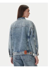 Mustang Kurtka jeansowa Arcata 1016944 Niebieski Loose Fit. Kolor: niebieski. Materiał: bawełna #2