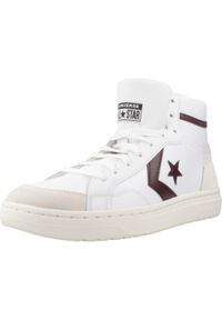 Converse - Buty CONVERSE PRO BLAZE CLASSIC MID Biały. Kolor: biały. Materiał: tkanina, skóra #1