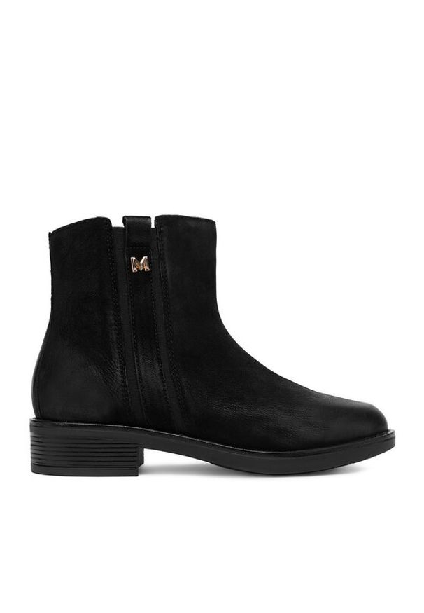MEXX Botki CEO-MX/032C-WI23 Czarny. Kolor: czarny. Materiał: nubuk, skóra