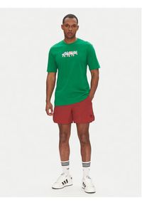 Adidas - adidas T-Shirt Roller JP4493 Zielony Regular Fit. Kolor: zielony. Materiał: bawełna #5