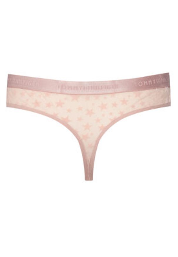 TOMMY HILFIGER - Tommy Hilfiger Komplet stringów UW0UW06135 Kolorowy. Materiał: syntetyk. Wzór: kolorowy