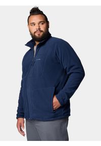 columbia - Sweter Męski Columbia Fast Trek II. Kolor: niebieski. Materiał: polar. Sport: turystyka piesza #2
