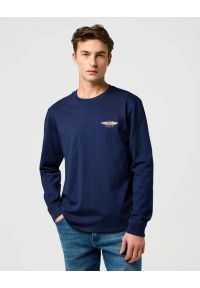 Wrangler - MESKA KOSZULKA WRANGLER LS AMERICANA TEE NAVY 112371469 #1