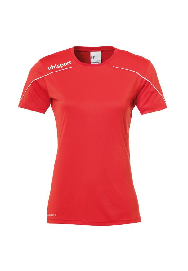 UHLSPORT - Koszulka Uhlsport Femme Stream 22. Kolor: wielokolorowy, biały, czerwony. Materiał: poliester. Sport: piłka nożna, fitness