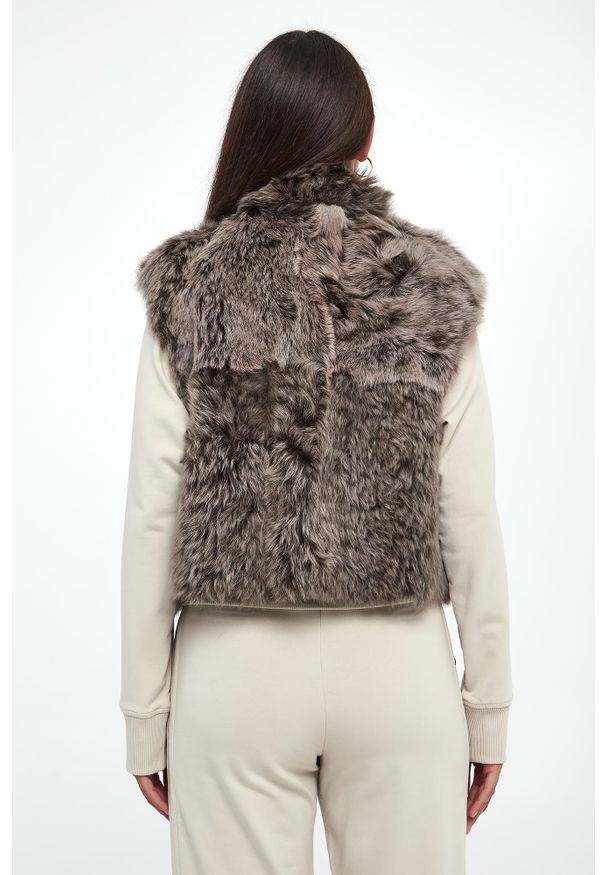 Aeronautica Militare - Kamizelka damska futrzana/kożuch AERONAUTICA MILITARE. Materiał: futro