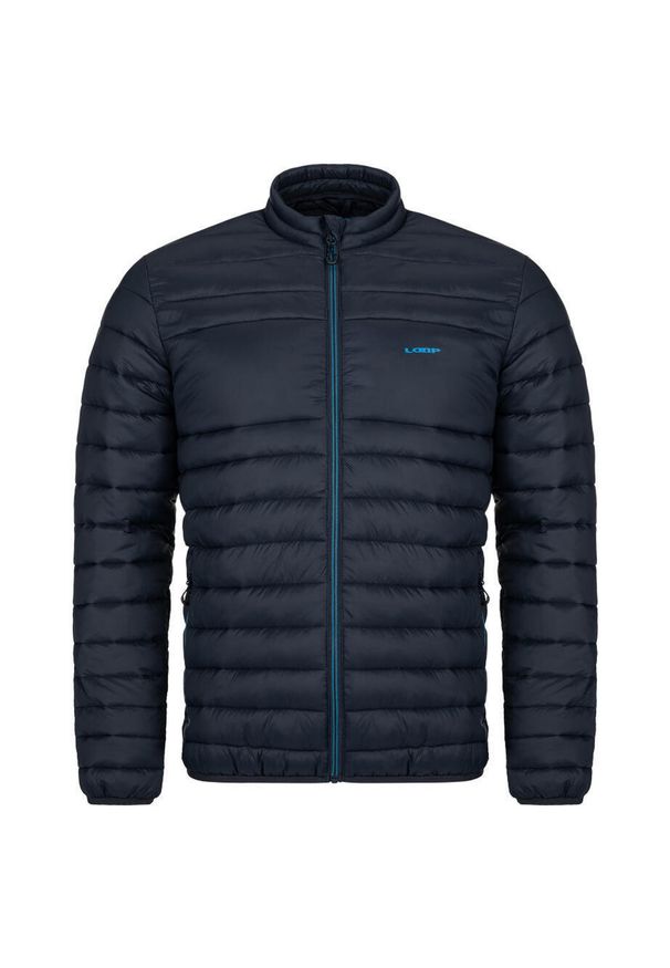 ZOOPLEMENTS - Kurtka męska LOAP Irpur Navy S. Kolor: niebieski. Materiał: puch. Sezon: zima