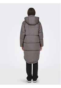 only - ONLY Płaszcz zimowy 15160167 Szary Relaxed Fit. Kolor: szary. Materiał: syntetyk. Sezon: zima