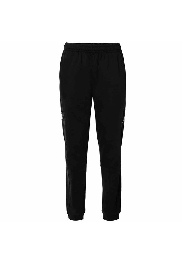 Dziecięcy strój do biegania Kappa Daceno. Kolor: czarny. Sport: piłka nożna, bieganie