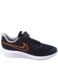 Buty treningowe dla dzieci Nike Star Runner 2. Zapięcie: rzepy. Kolor: czarny. Materiał: materiał, syntetyk, tkanina. Szerokość cholewki: normalna