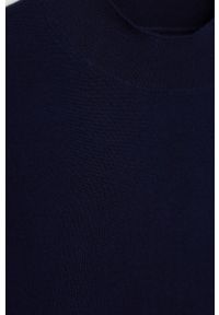 Mango Man - Sweter Willym. Okazja: na co dzień. Kolor: niebieski. Materiał: wełna, materiał, dzianina, poliamid. Długość rękawa: długi rękaw. Długość: długie. Wzór: gładki. Styl: casual #4