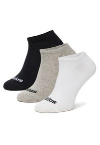 Adidas - adidas Skarpety C-IC1300 3-PACK Czarny. Kolor: czarny. Materiał: bawełna, materiał