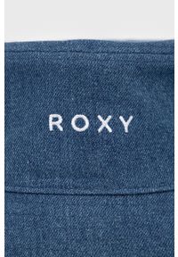 Roxy kapelusz bawełniany. Kolor: niebieski. Materiał: bawełna #3
