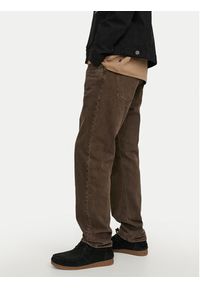 Jack & Jones - Jack&Jones Jeansy Chris 12246401 Brązowy Relaxed Fit. Kolor: brązowy #8