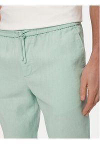 TOMMY HILFIGER - Tommy Hilfiger Chinosy Harlem MW0MW42336 Zielony jasny Regular Fit. Kolor: zielony. Materiał: len #2