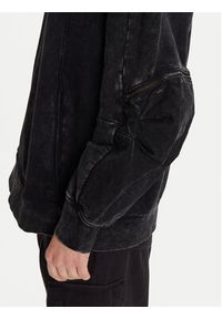 G-Star RAW - G-Star Raw Bluza Washed 3D D27738-D969 Czarny Oversize. Kolor: czarny. Materiał: bawełna #4