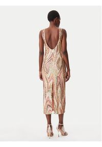 Lola Casademunt by Maite Sukienka koktajlowa MS2516006 Kolorowy Regular Fit. Materiał: syntetyk. Wzór: kolorowy. Styl: wizytowy #4