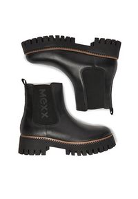 MEXX Sztyblety CEO-MX/031C-WI23 Czarny. Kolor: czarny. Materiał: skóra