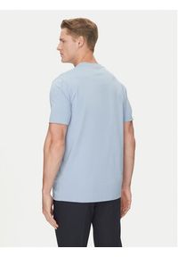 BOSS T-Shirt 50506373 Błękitny Regular Fit. Kolor: niebieski. Materiał: bawełna