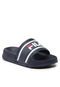 Fila Klapki Morro Bay Slipper Infants 1011430.29Y Granatowy. Kolor: niebieski. Materiał: skóra