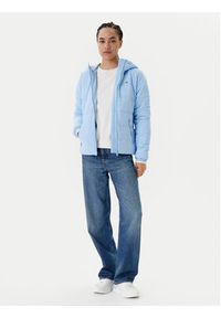 Tommy Jeans Kurtka przejściowa DW0DW20959 Błękitny Slim Fit. Kolor: niebieski. Materiał: syntetyk #4