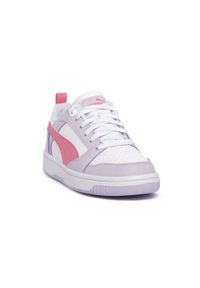 Buty do chodzenia damskie Puma 22 Rebound V6 Low Jr. Kolor: wielokolorowy. Materiał: materiał, syntetyk. Szerokość cholewki: normalna. Sport: turystyka piesza