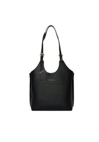 TOMMY HILFIGER - Tommy Hilfiger Torebka Th Modern Tote AW0AW18618 Czarny. Kolor: czarny. Materiał: skórzane #1