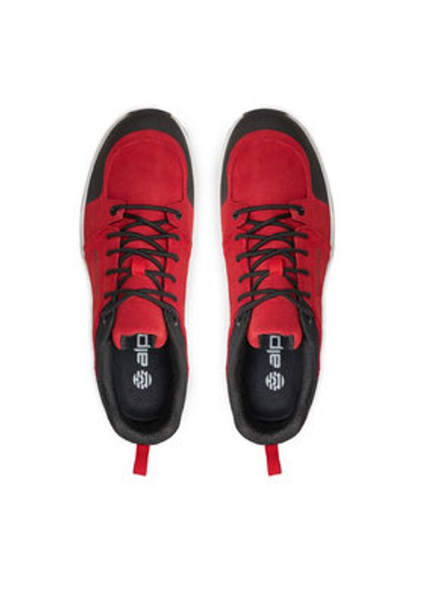 Alpina Trekkingi Opal 627G-2 Czerwony. Kolor: czerwony. Materiał: skóra, zamsz. Sport: turystyka piesza