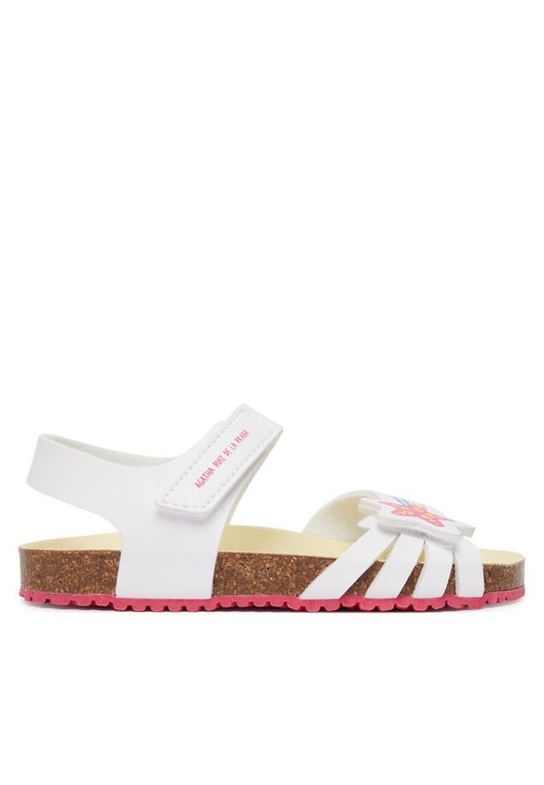 Sandały Agatha Ruiz de la Prada. Kolor: biały