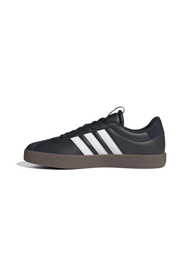 Sneakersy Adidas Sport Vl Court 3.0 Dorosłych. Okazja: na co dzień. Kolor: czarny, biały, wielokolorowy. Materiał: zamsz. Sport: turystyka piesza