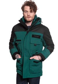 Wrangler - WRANGLER PARKA MĘSKA KURTKA ZIMOWA DŁUGA PINE W4B6XPG01 112129089. Długość: długie. Sezon: zima #7